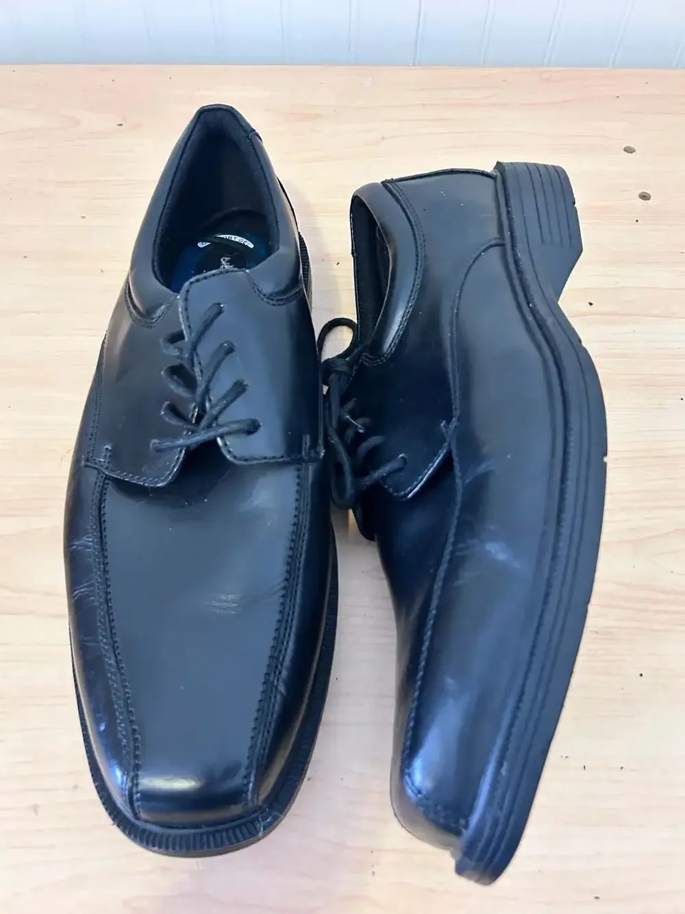 Nunn Bush Mens 84221-001 Comfort Gel Bicycle Toe Lace-Up Oxford Shoes